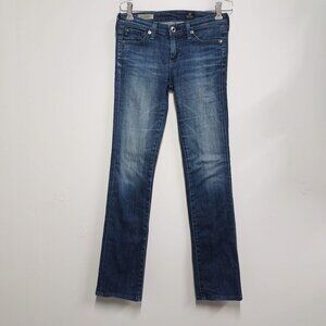 AG Adriano Goldschmied Jeans Womens 25R The Charlotte Straight Leg 1360-SVA